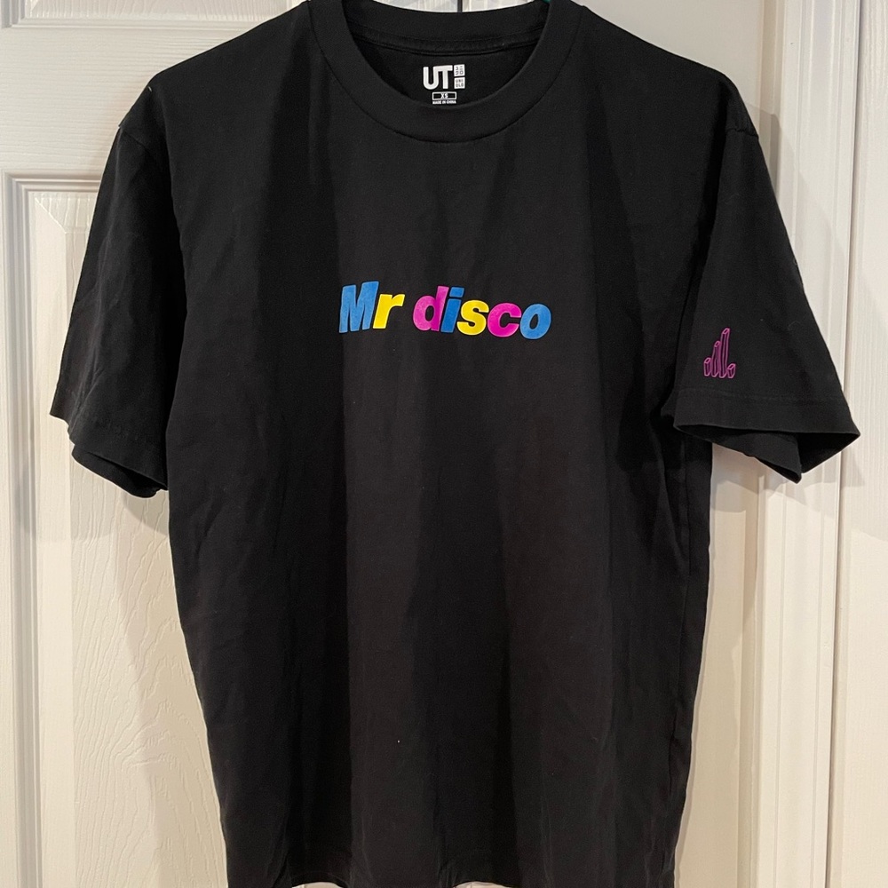COPY - Mr Disco black t shirt
